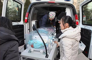 大田县妇婴监护型护送